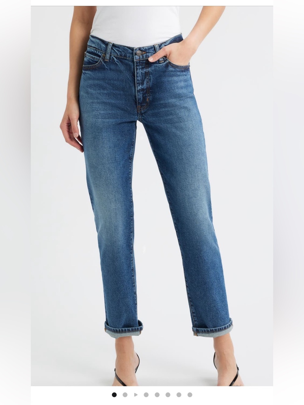 FRAME Denim The Borrowed Mid Rise Boyfriend Jeans Size 26